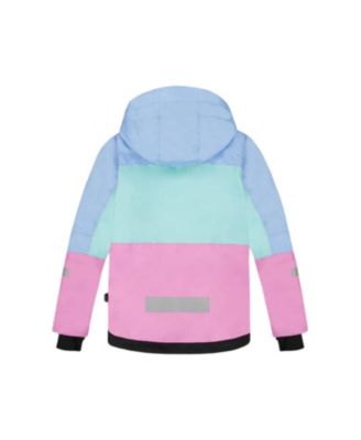 Girls' Two Piece Teknik Snowsuit with Colorblocked Jacket and Solid Pant - Little Kid, Big Kid