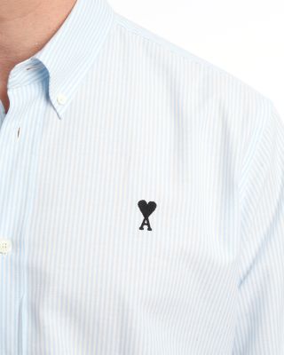 Button Down Collar Logo Shirt