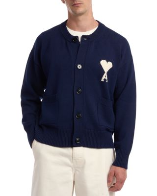 Cardigan With Contrasted Ami De Coeur 