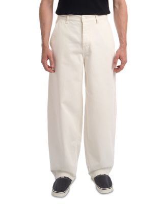 Large Fit Wide Jeans in Blanc Creme