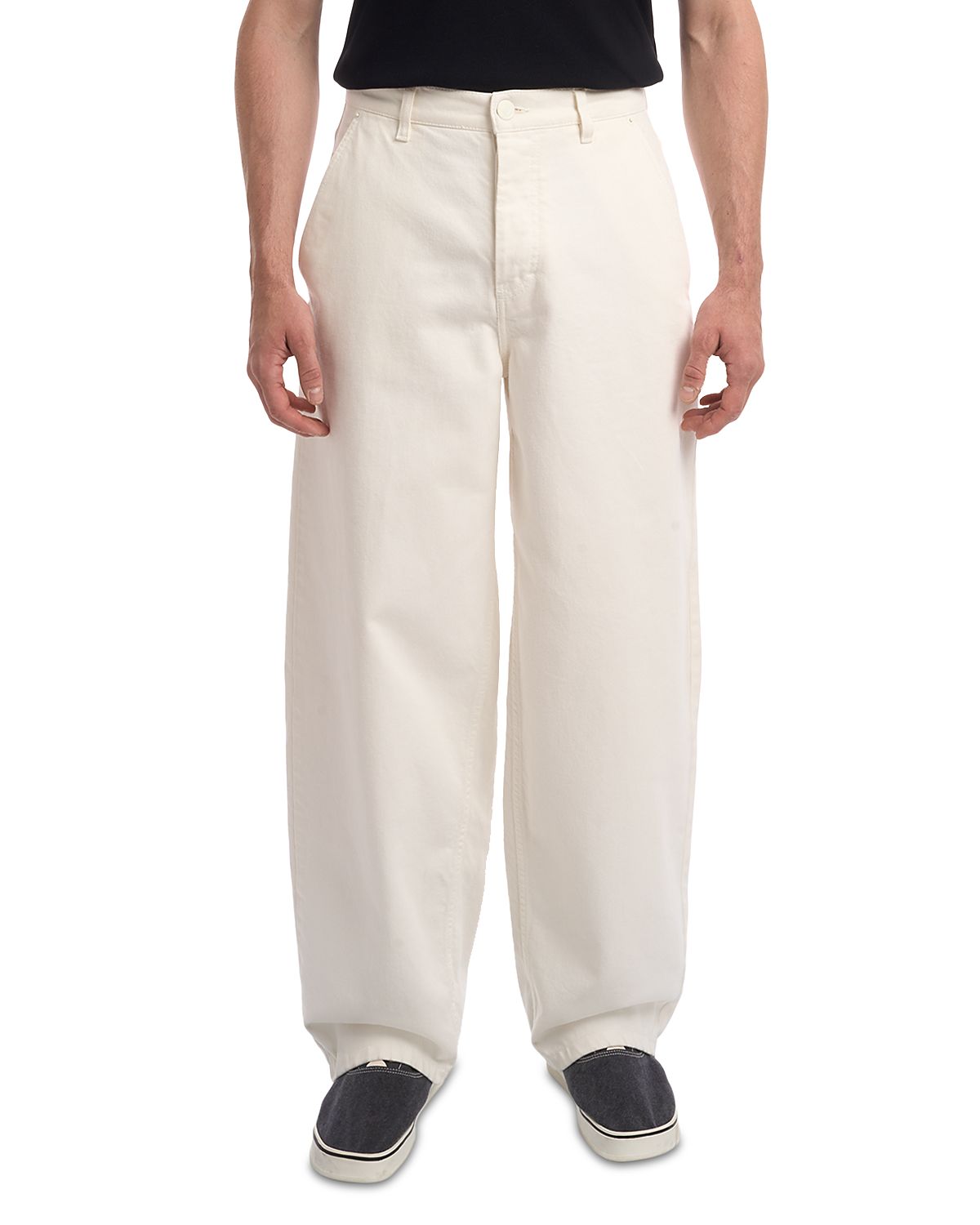 Ami Large Fit Wide Jeans