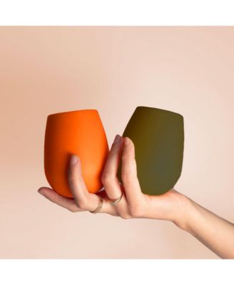 Fegg Silicone Unbreakable Glasses - Set of 4