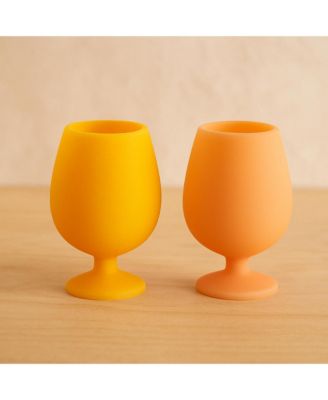 Stemm Silicone Unbreakable Wine Glasses - Set of 2