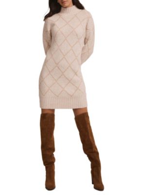 Women's Sequin Knit Mini Dress