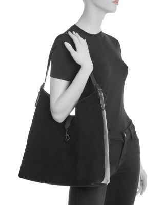 Megan Suede Hobo Bag