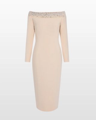 Calypso Off-the-Shoulder Midi Dress