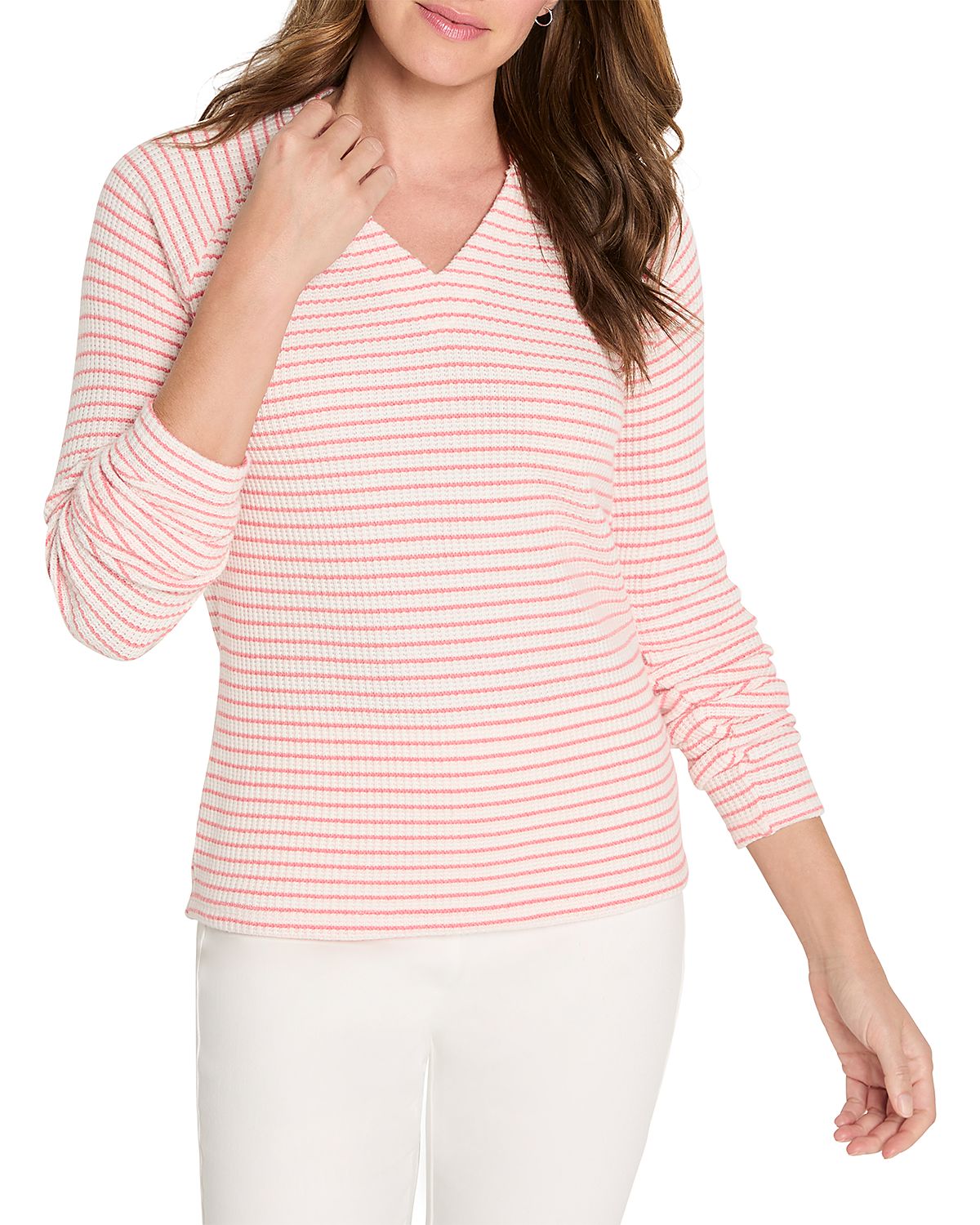 Nic+Zoe Soft Thermal Split Neck Top