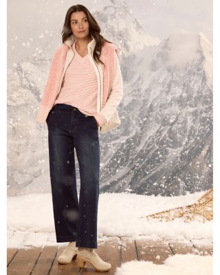 Soft Thermal Split Neck Top