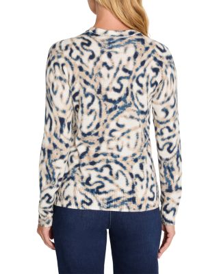 Blurry Leaf Supersoft Sweater