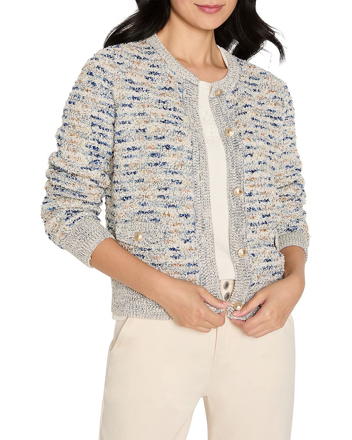 Nic+Zoe Always Shining Knit Jacket
