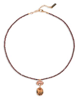 Freya Beaded Necklace, 17"