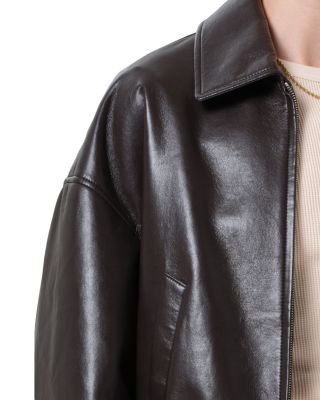 Bubble Hem Bomber Jacket