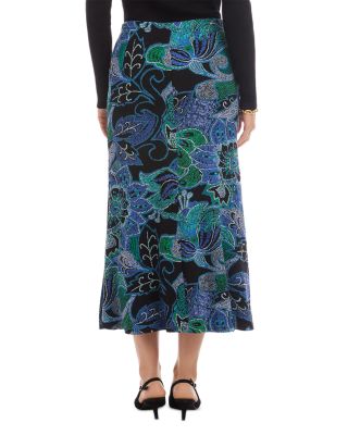 Side Slit Midi Skirt