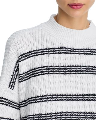 Stripe Shaker Stitch Sweater - Exclusive