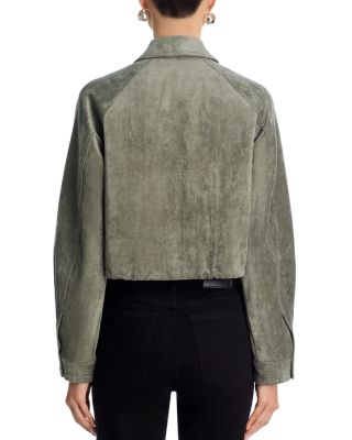 Faux Suede Jacket