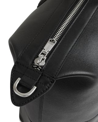 Micro Grain Leather Hold All Bag