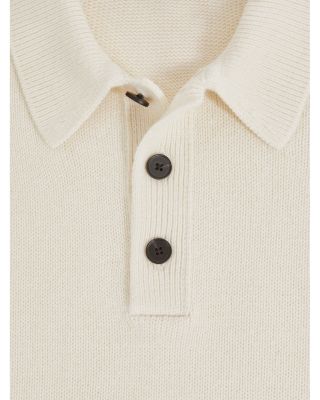 Half Button Relaxed Fit Sweater