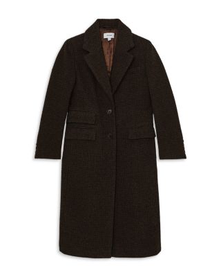 Petite Check Coat 