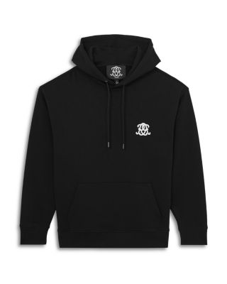 Oversized Fit Motif Hoodie