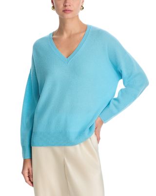 100% Cashmere V Neck Sweater - Exclusive