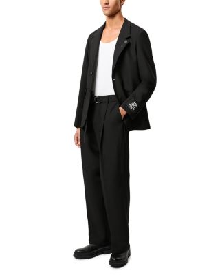 Wide Leg Relaxed Fit Trousers