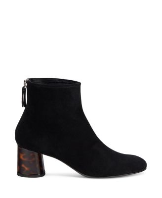 Women's Veta Back Zip Block Heel Booties