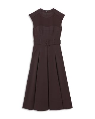 Belted Midi Dress