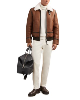 Shearling Leather Jacket