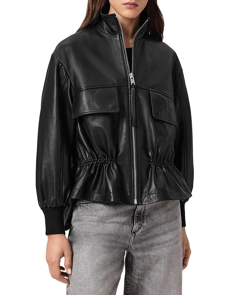 Allsaints Flor Leather Jacket