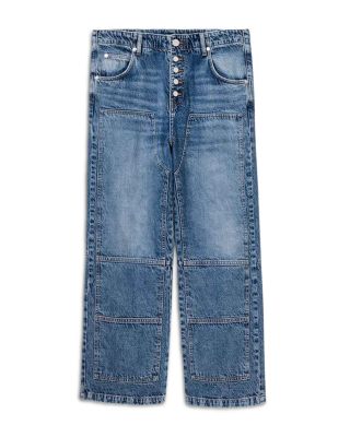 Tay Mid Rise Carpenter Jeans in Vintage Indigo