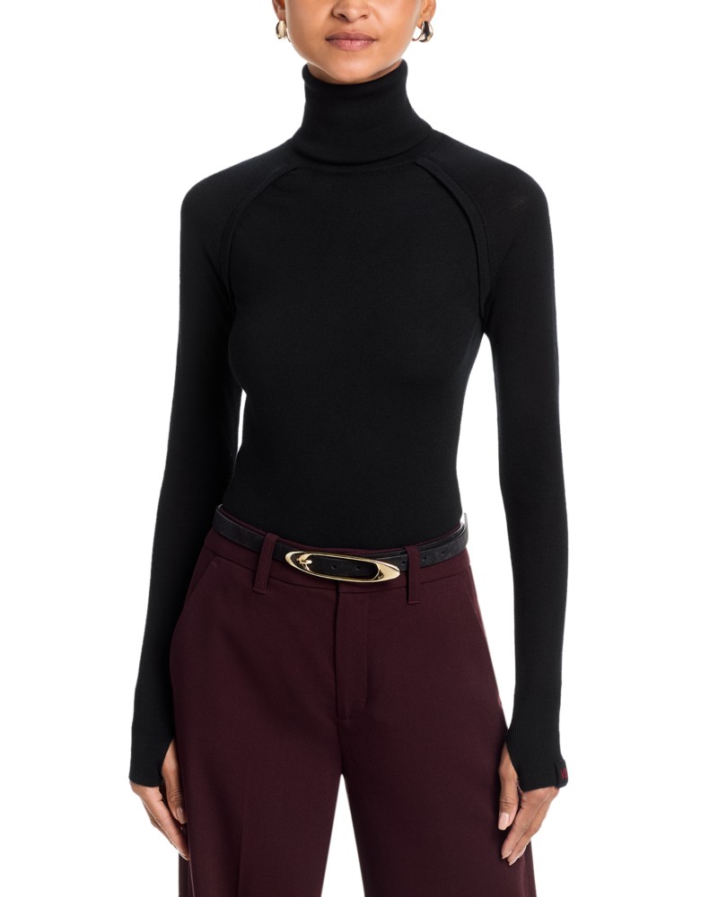 Victoria Beckham Turtleneck Sweater in Black