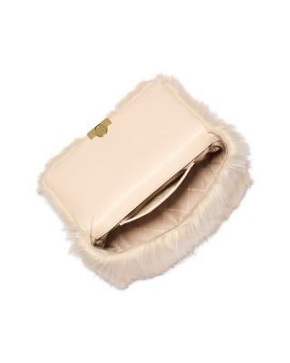 Tribeca Large Faux Fur Shoulder Bag