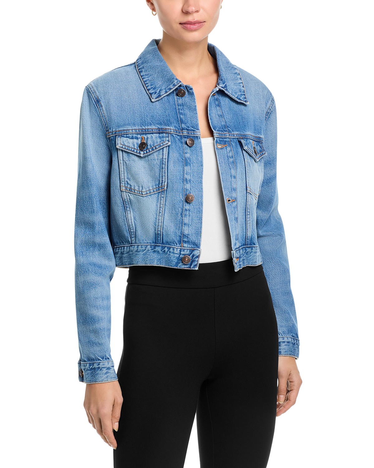 Frame The Classic Denim Jacket in Essence