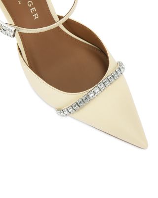 Women's Strass Pointed Toe Mules