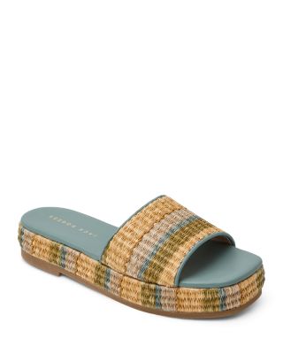 Women's Bay Raffia Flatform Sandals
