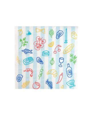  Le Dinner Large Paper Napkins, Set of 16