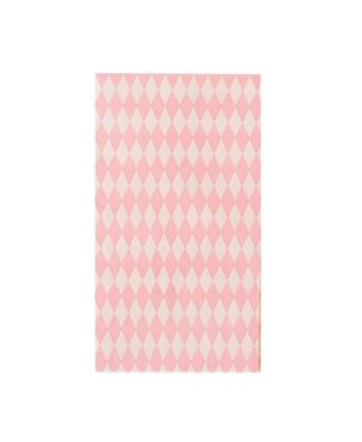 Jollity & Co Harlequin Checkered Paper Guest Napkins, Set Of 16
