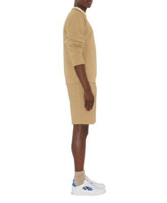  Men's Leather and Check Terrace Sneakers