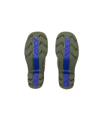 Women&#39;s Rubber Marsh Stamp Heeled Low Boots