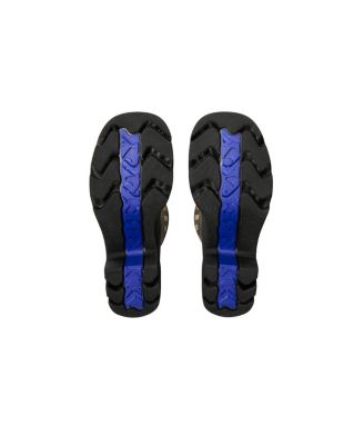 Women's Rubber Marsh Stamp Heeled Low Boots