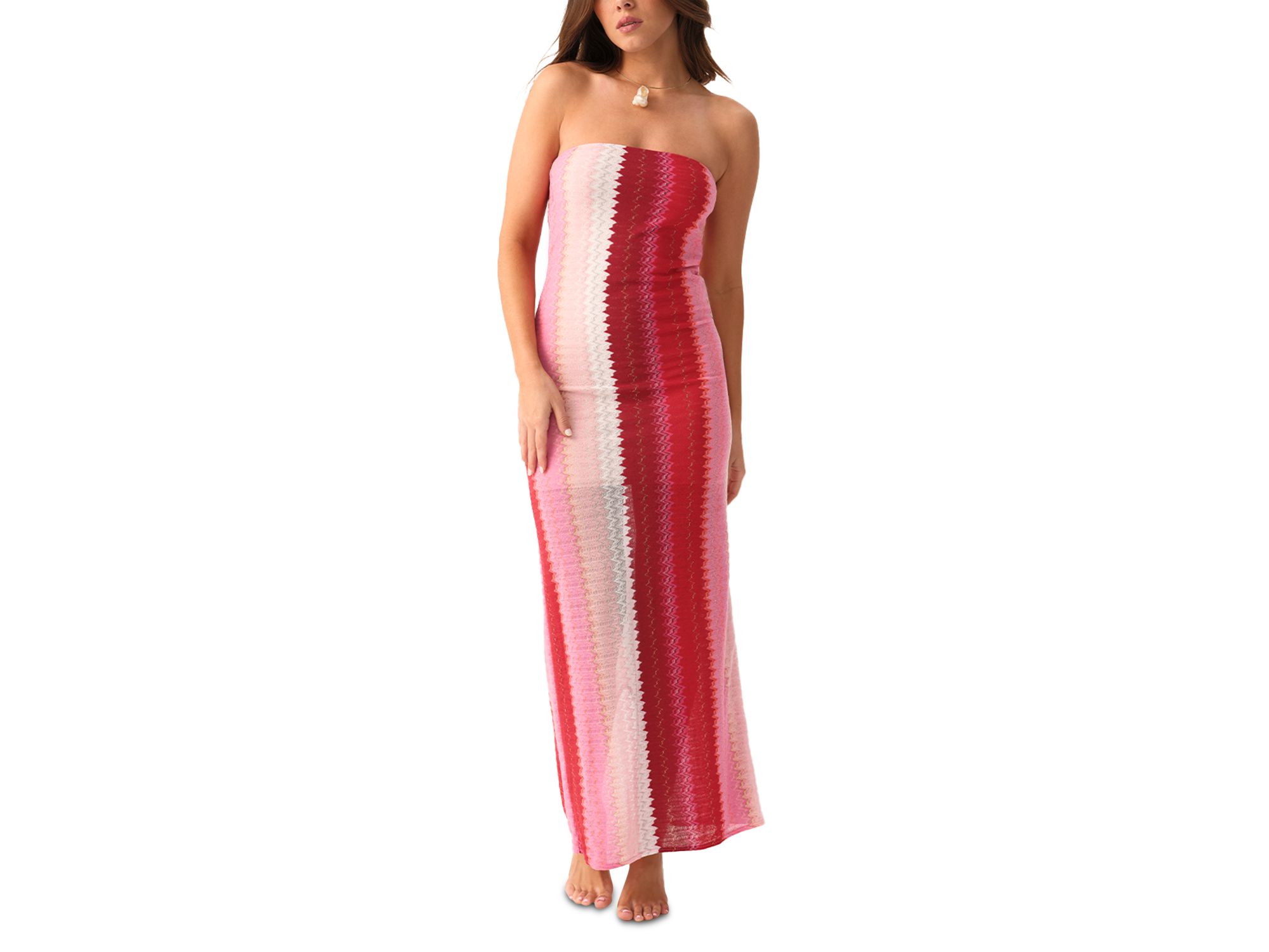 Jane Strapless Dress Swim Cover-Up - Image 1