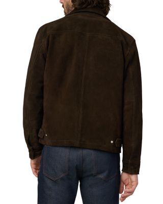 Suede Dress Zipper Jacket