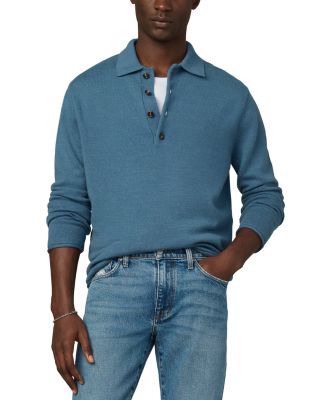 Merino Wool Polo Sweater