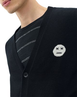 Sour Face Wool Cardigan