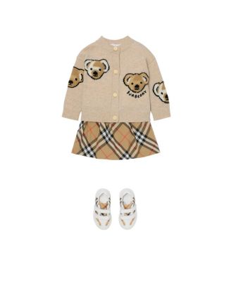 Girls' Thomas Bear Wool Cardigan - Baby