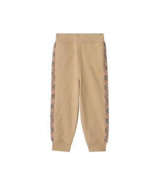 Boys' Check Trim Cotton Jogging Pants - Baby, Little Kid, Big Kid