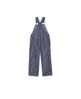 Boys' Striped Denim Dungarees - Little Kid, Big Kid