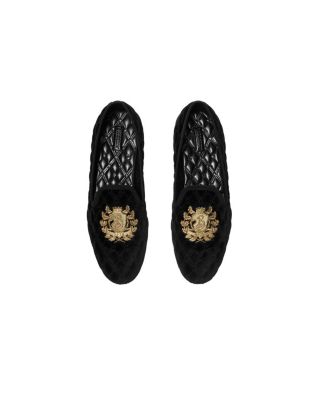  Women's Quilted Velvet Estate Slippers