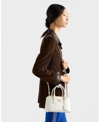 Galleria Patent Saffiano Leather Mini-Bag