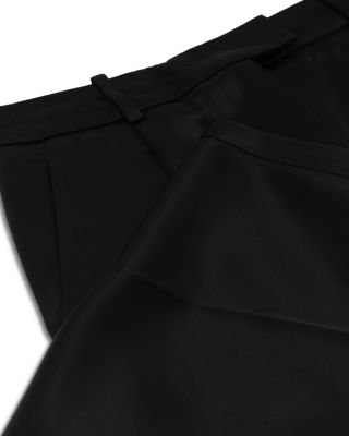 Celia Tapered Satin Pants